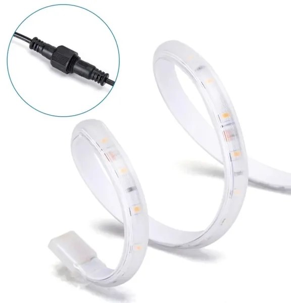 Aigostar - LED Striscia solare dimmerabile LED/1,6W/3,2V 3 m 2700K IP65 + +TC