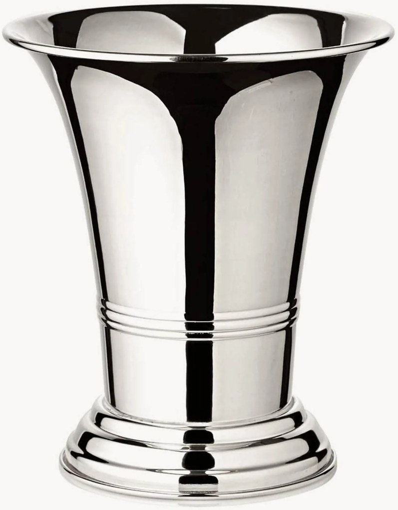 Vaso placcato in argento Tromba