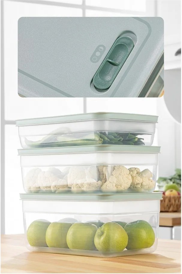 Set di contenitori alimentari 3 pz - Hermia