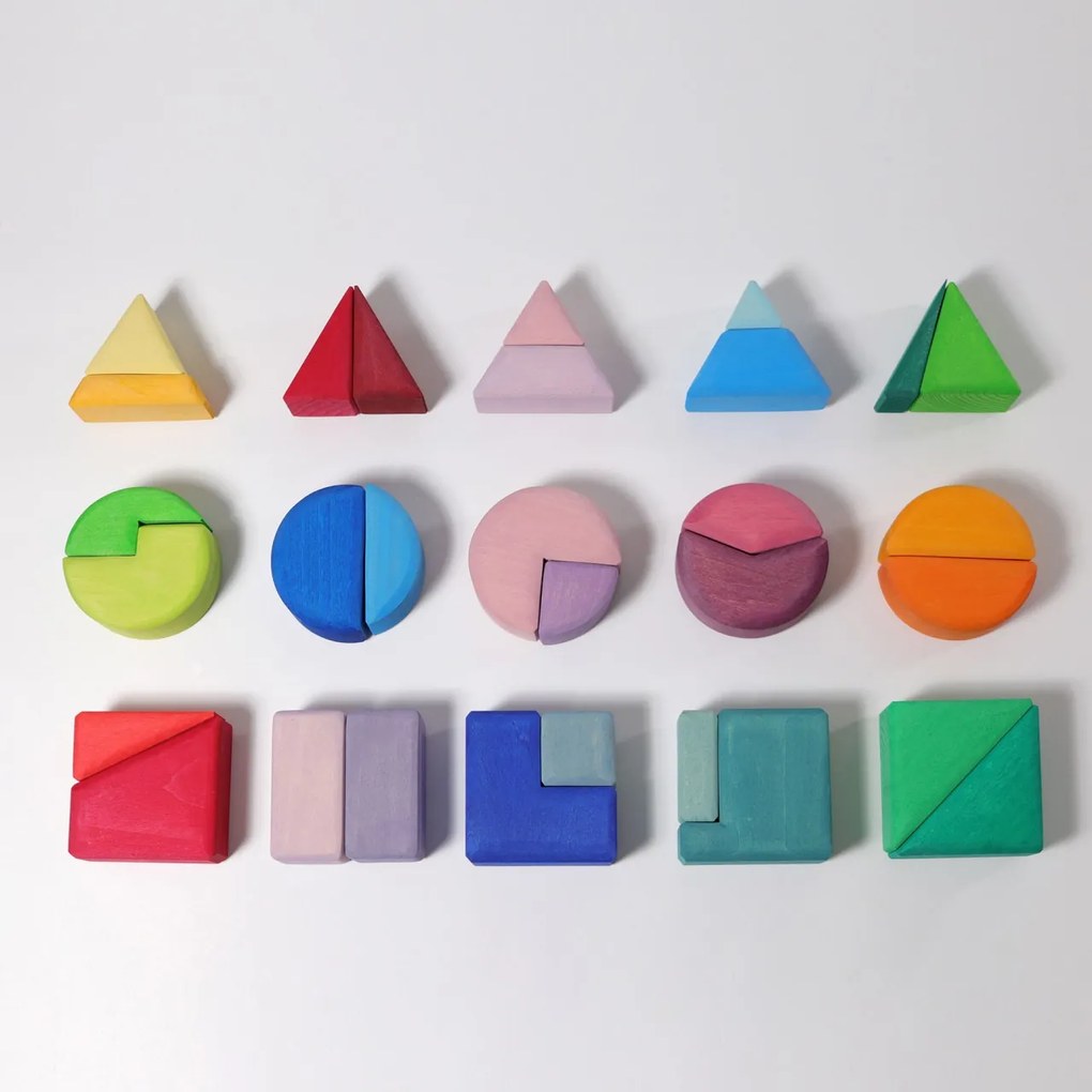 Grimm's - Set di costruzioni - triangoli, quadrati, cerchi