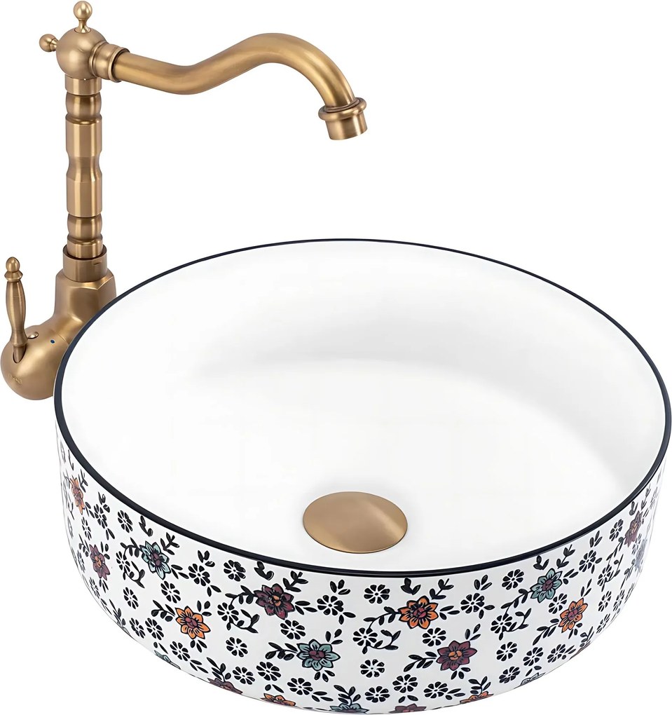 Lavabo da appoggio Rea Stefania