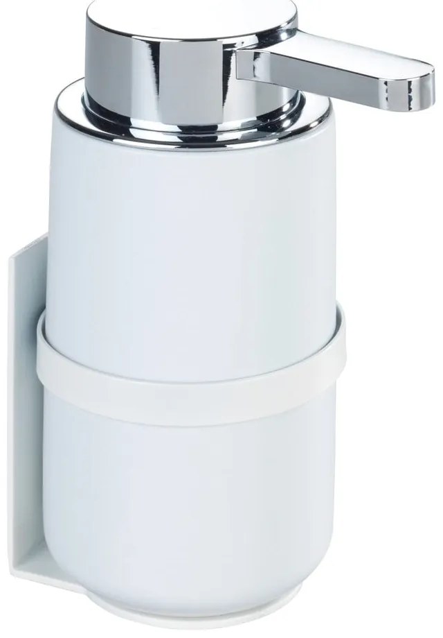 Dispenser di sapone in ceramica bianco autoportante 0,25 l Woya - Wenko