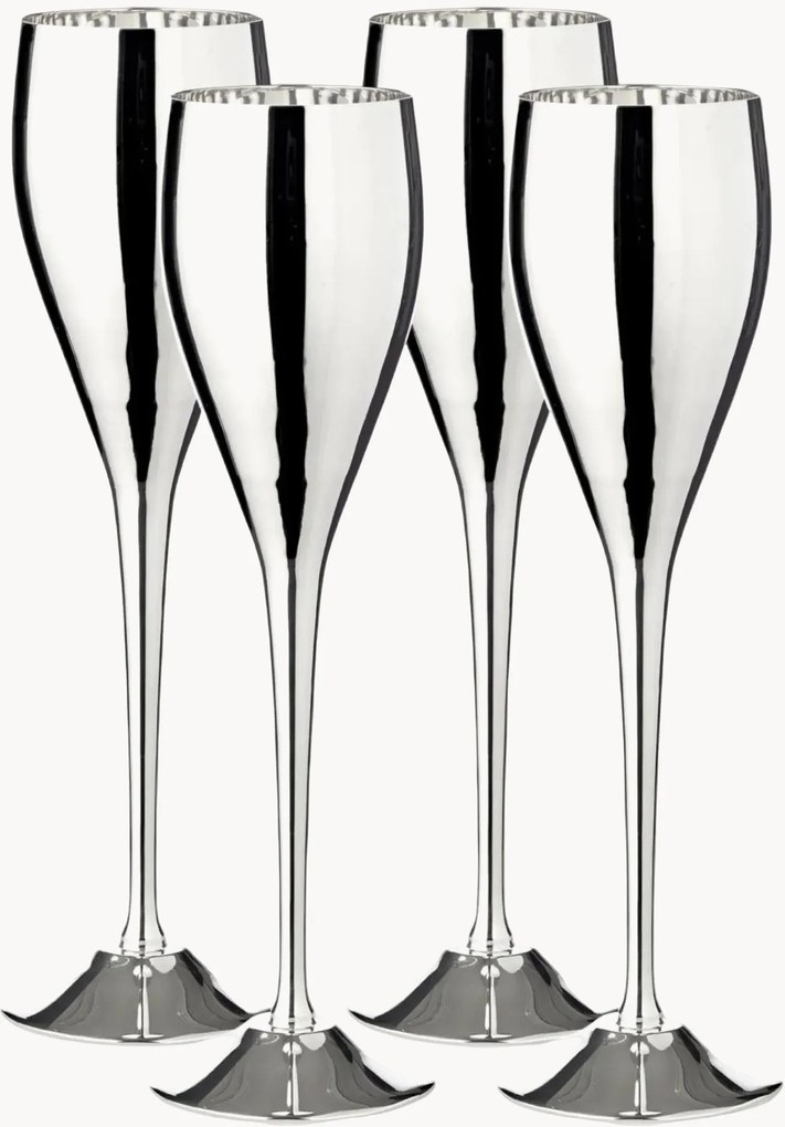 Set di 4 bicchieri da champagne Dodo