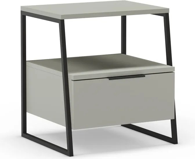 Comodino verde-grigio Velia - Marckeric