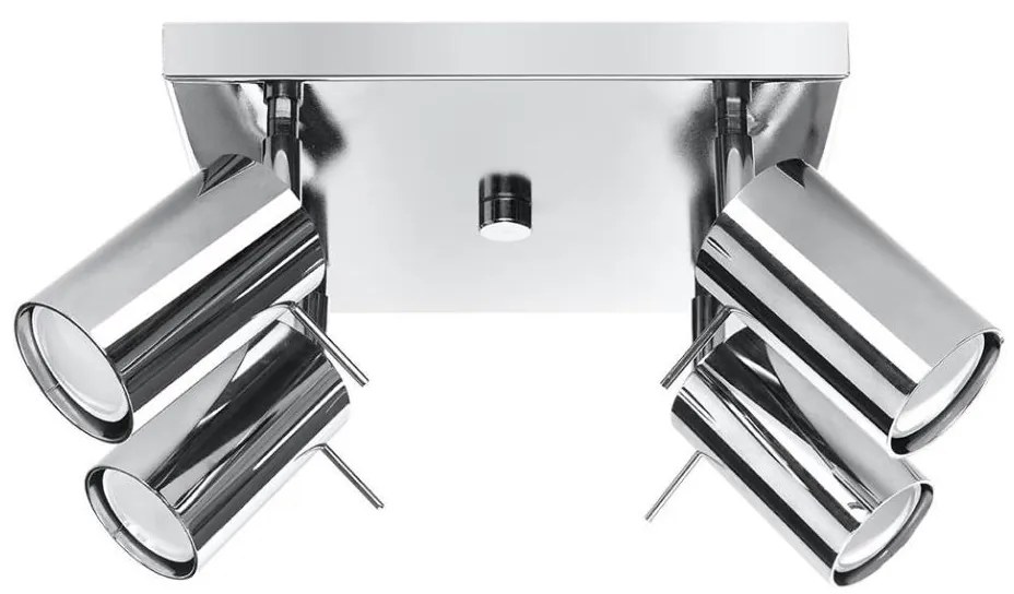 Sollux SL.0730 - Faretto RING 4xGU10/10W/230V