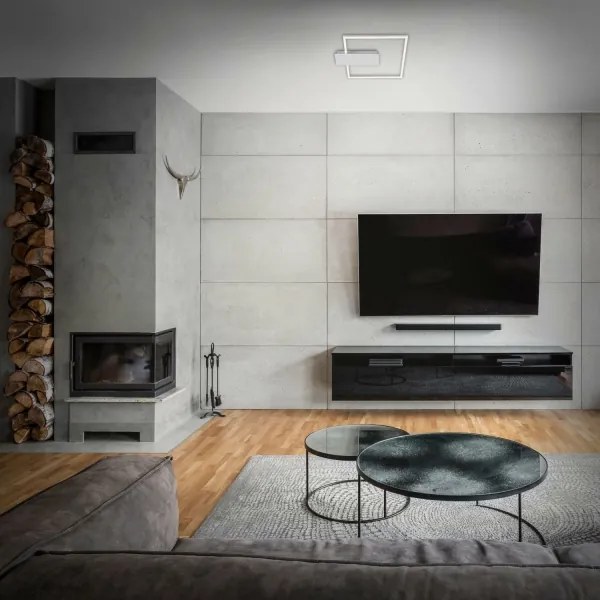 Briloner 3544-018 - Plafoniera LED dimmerabile NICO LED/12W/230V cromo