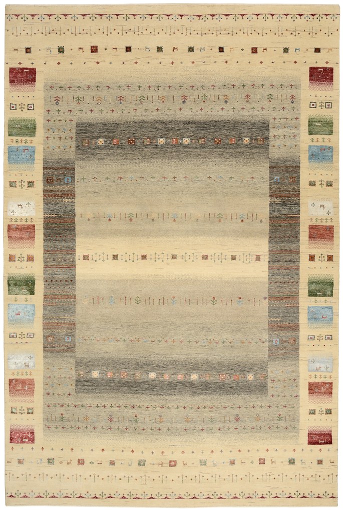 Loribaft Tappeto orientale 200x310 (Indian) Annodato A Mano