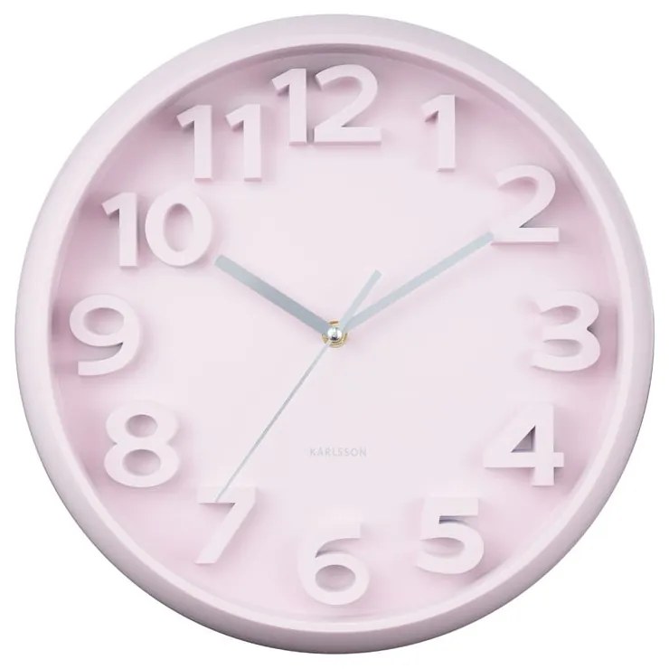 Orologio da parete ø 33,5 cm Elevated Classic Numbers – Karlsson