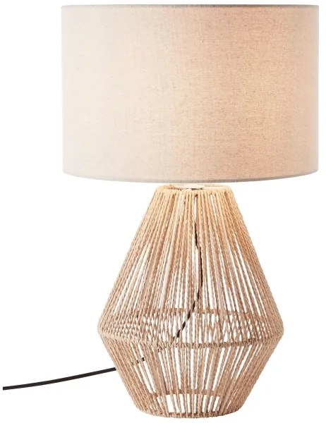 Brilliant - Lampada da tavolo LARAINE 1xE27/42W/230V beige