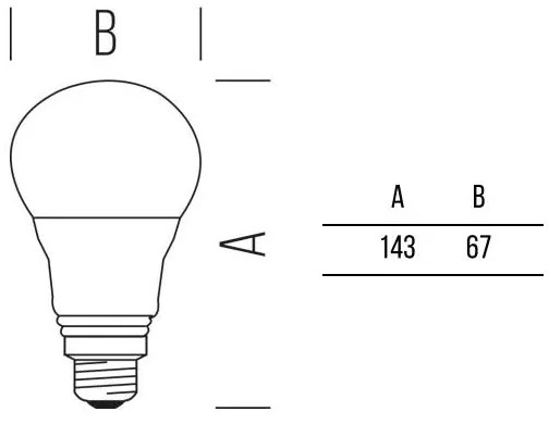 Goccia 2452lm 18W E27 OP WW DIM