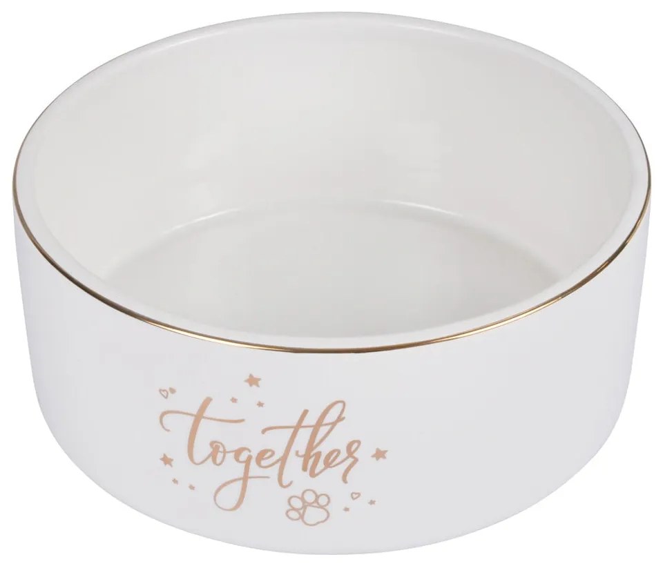 Ciotola in ceramica per cani ø 16 cm - Love Story