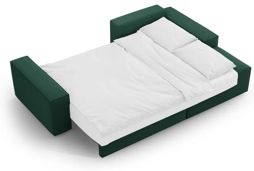 Divano letto verde (angolo destro) Jodie - Micadoni Home