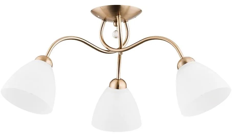 Lampadario a plafone AMARILLO 3xE27/15W/230V oro