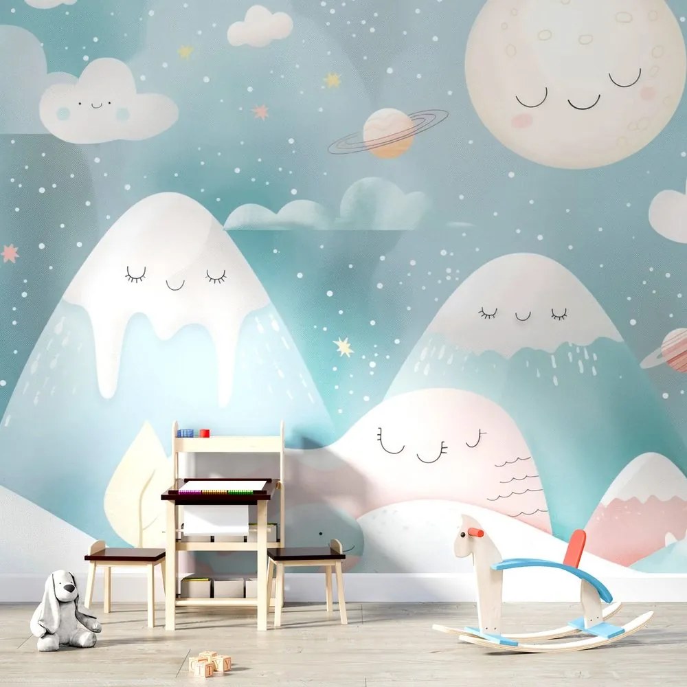Carta da parati – Paesaggio da sogno per bambini