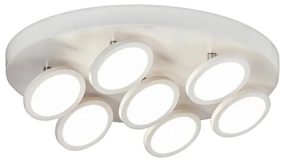 Rabalux 2715 - Plafoniera LED ELSA 7xLED/6W/230V bianco