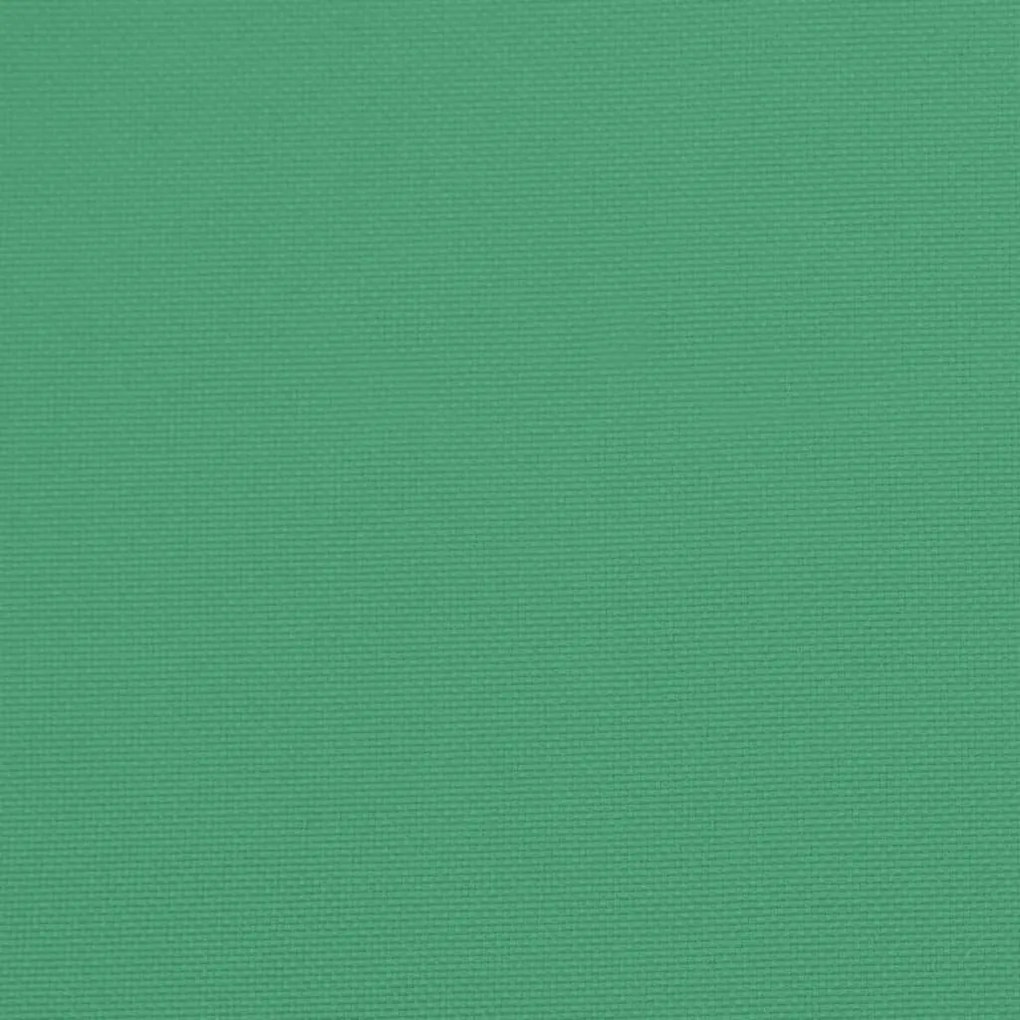 Cuscino per Lettino Verde 200x50x3 cm in Tessuto Oxford