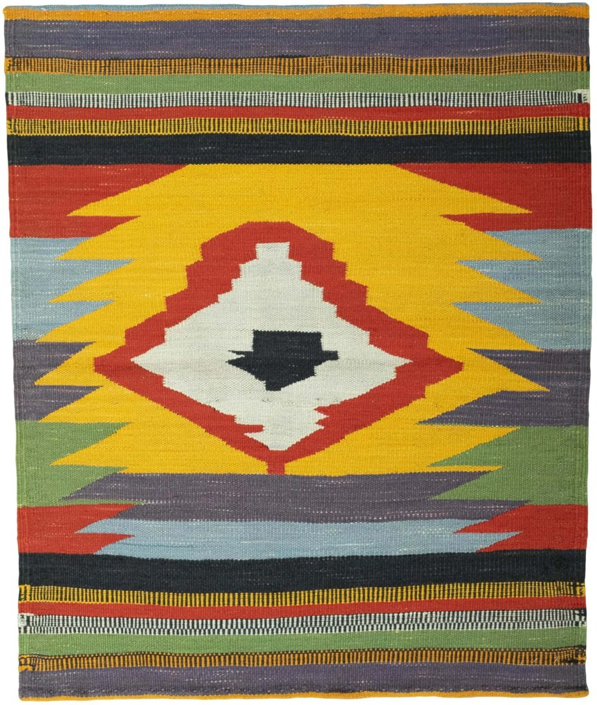 Kilim Tappeto persiano 110 x 90 (Iran) Tessuto A Mano