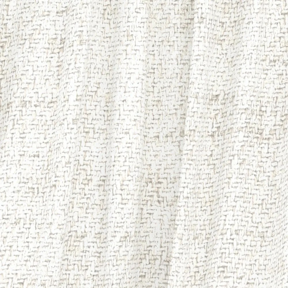 Letto matrimoniale imbottito color crema con contenitore e rete inclusi 160x200 cm Solvo – Maison de Rêve