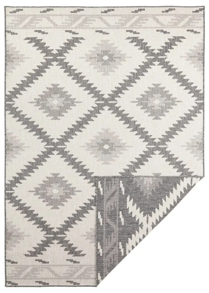 Tappeto da esterno grigio e crema , 290 x 200 cm Malibu - NORTHRUGS