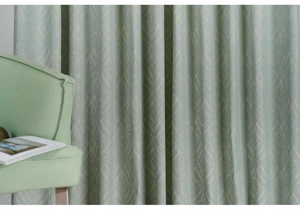 Tenda color menta 135x260 cm Sesimbra - Mendola Fabrics
