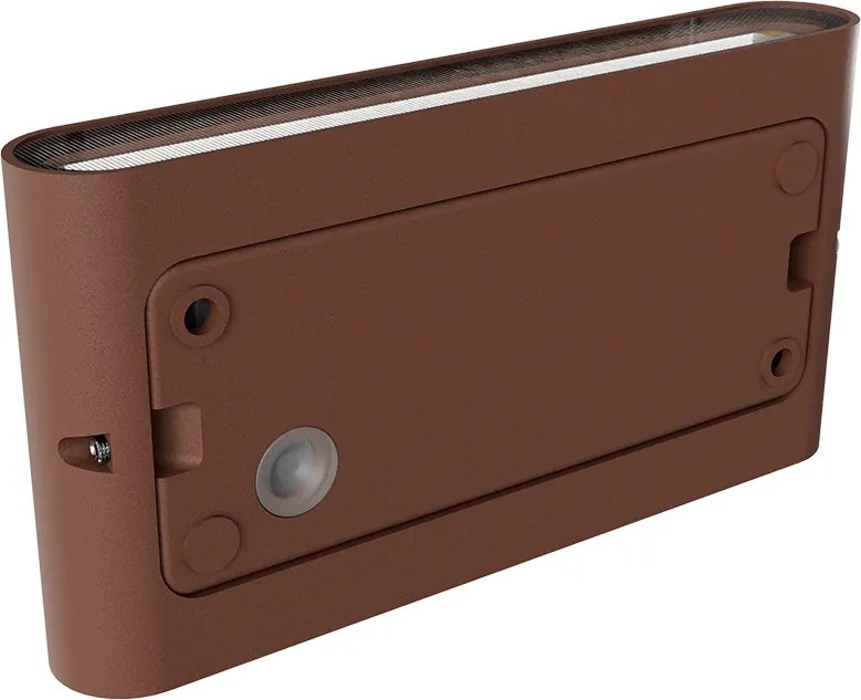 Applique LED 12W Bidirezione IP65 CCT Bianco Variabile - Corten