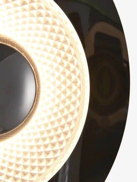 Zuma Line MB2293-1S-3BCT - Applique LED da parete DIOP LED/8W/230V nero/fumé n.