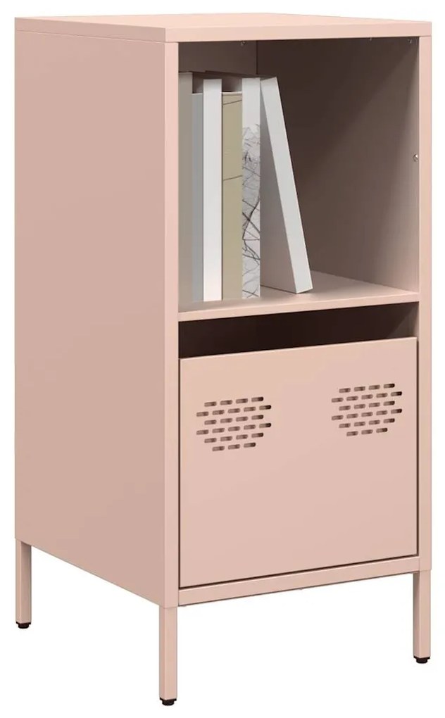 Credenza Rosa 35x39x73,5 Cm İn Acciaio Laminato A Freddo /