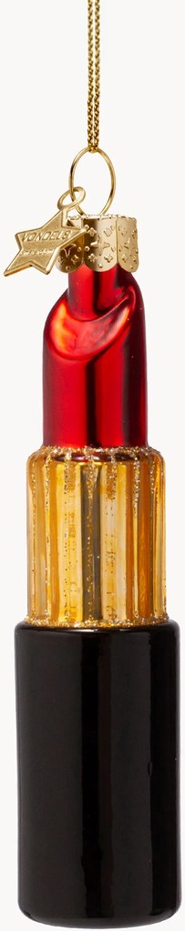 Addobbo di Natale in vetro soffiato Lipstick