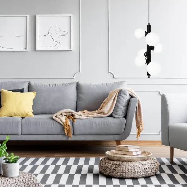 Lampadario a sospensione con filo LARRY 6xG9/15W/230V