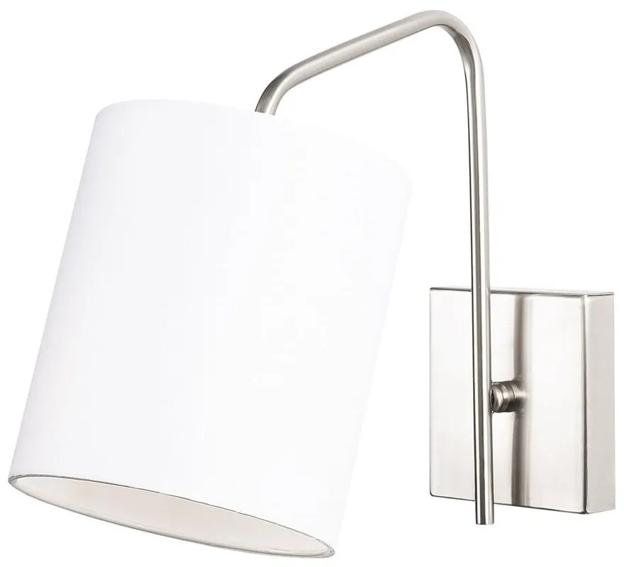 Lampada da parete bianca/argentata Ve – Opviq lights