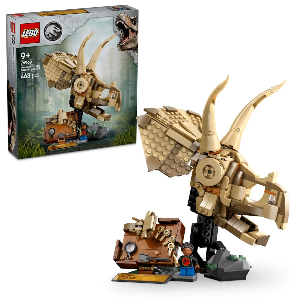 Teschio di Triceratopo Lego Jurassic World