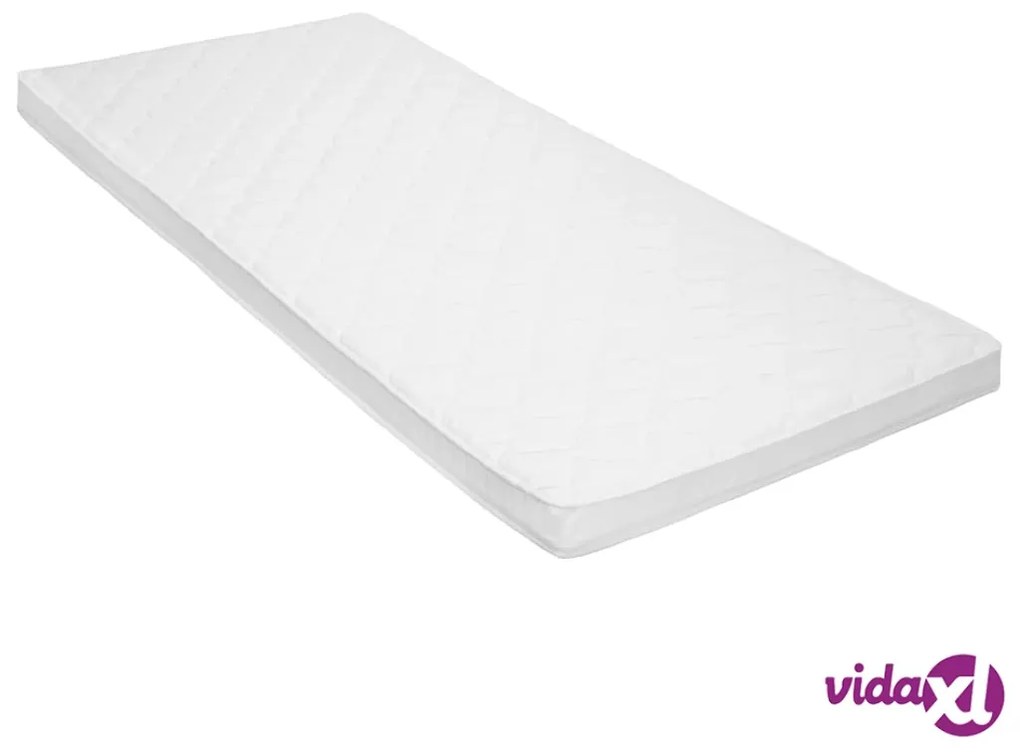 vidaXL Coprimaterasso 100x200cm Schiuma a Freddo Superficie a Onde 6cm