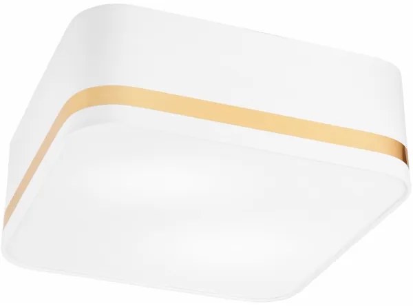 Plafoniera SIRJA SQUARE 2xE27/60W/230V 35x35 cm bianco