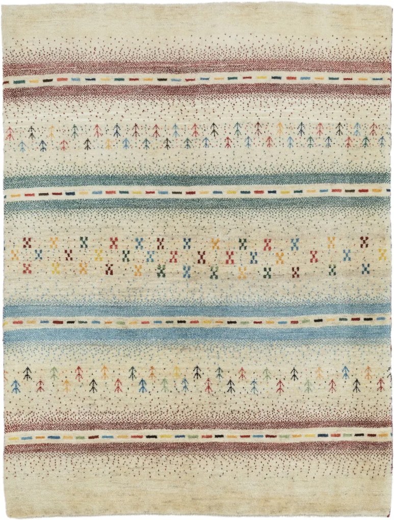 Gabbeh Tappeto persiano 150x190 (Iran) Annodato A Mano