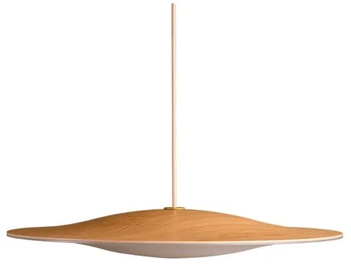 Sinus-Wood 550P LED Candeeiro Suspenso Quercia/Opale - Piet Hein