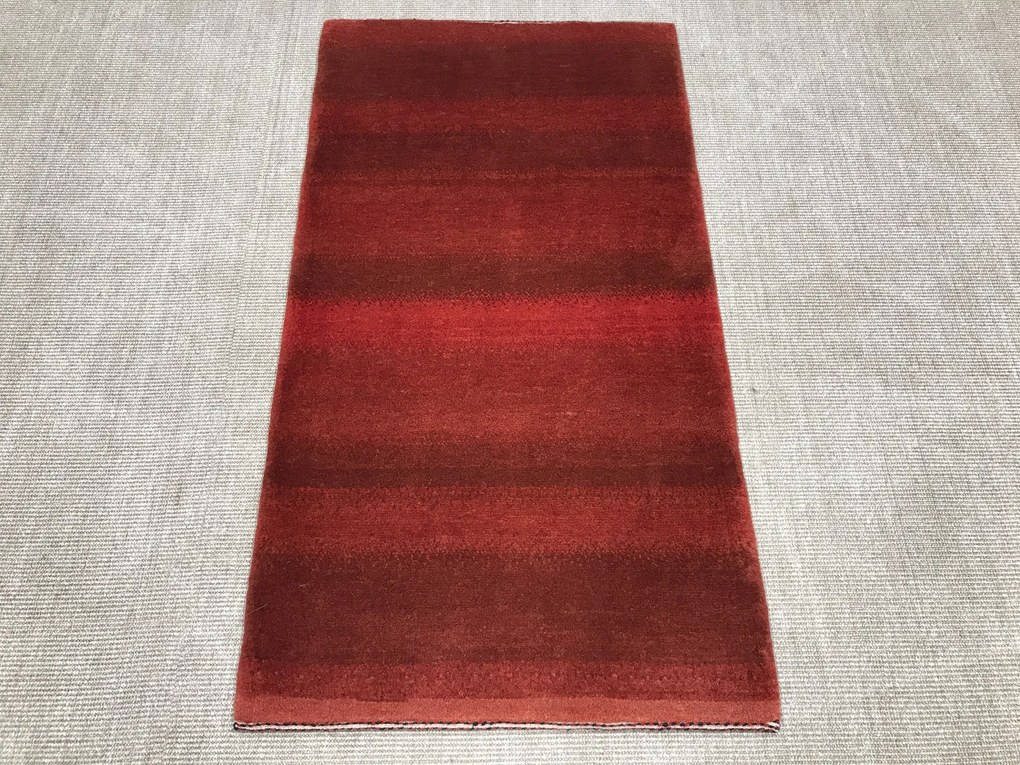 Gabbeh Tappeto persiano 150x80 Rosso (Iran) Annodato A Mano