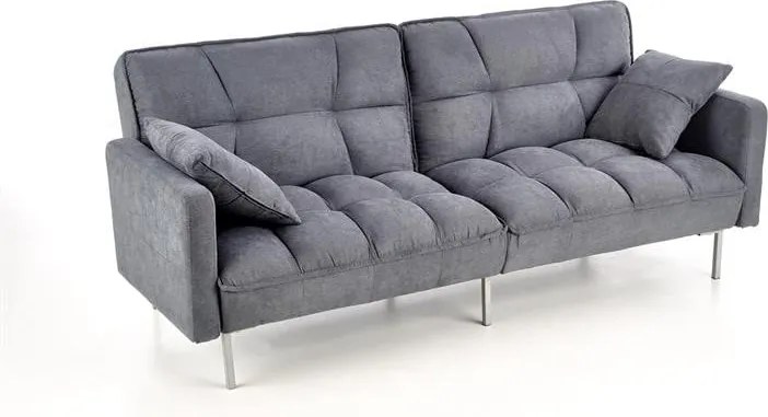 Divano allungabile Roberto grigio - H86 cm