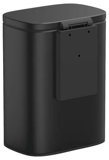 WENKO 25338100 - Cestino SARE 21,5x29,5 cm, nero