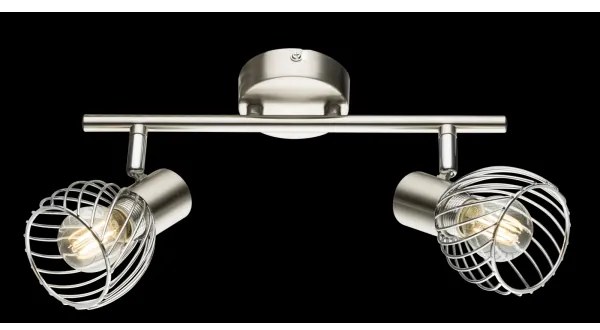 Globo 54809-2 - Luce Spot TEXAS 2xE14/40W/230V cromo opaco