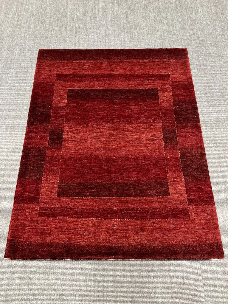 Loribaft Tappeto persiano 160 x 200 Rosso (Iran) Annodato A Mano