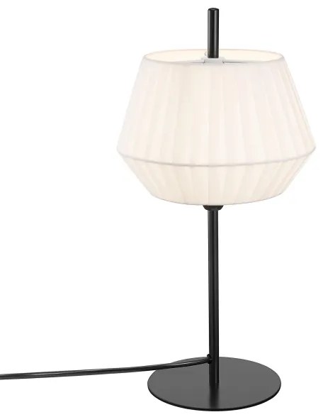 Nordlux - Lampada da tavolo DICTE 1xE14/40W/230V bianco/nero