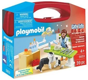 Playset City Life Veterinarian Playmobil 5653 (39 pcs)