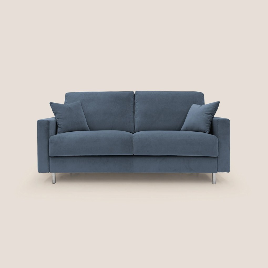 Andromeda divano letto moderno in pregiato velluto LUXURY