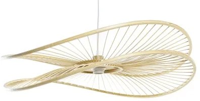 Lampadario DKD Home Decor Naturale Bambù 50 W 70 x 65 x 23 cm