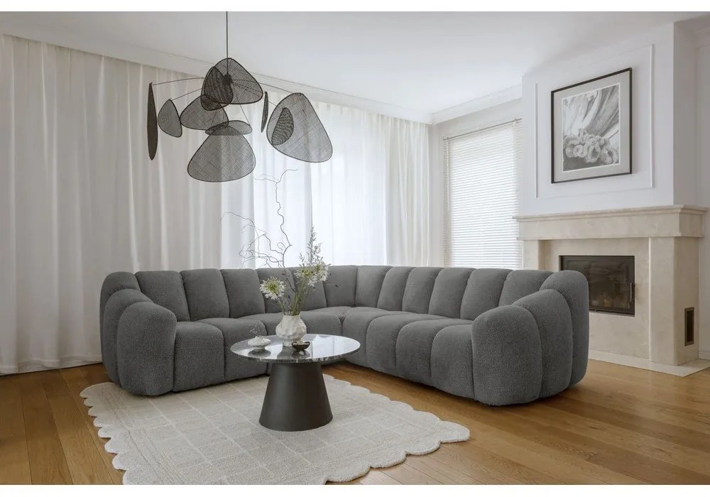 Divano angolare grigio Shell – Miuform