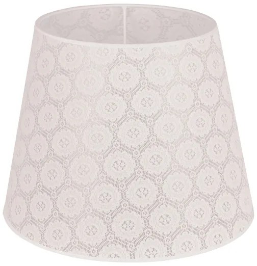 Duolla - Paralume per lampada da terra CLASSIC L E27 diametro 38 cm bianco