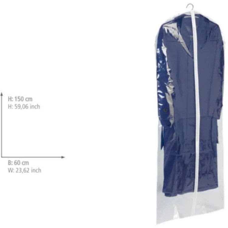 Coprituta trasparente Trasparente, 150 x 60 cm - Wenko