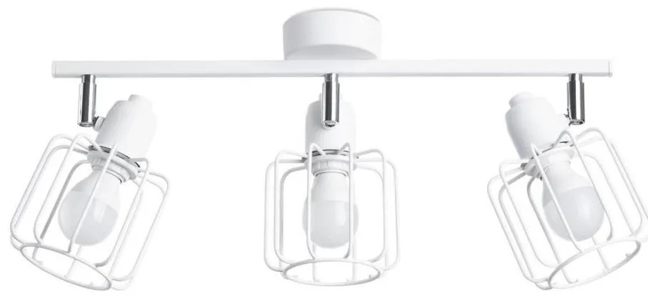 Sollux SL.1113 - Faretto BELUCI 3xE14/40W/230V bianco