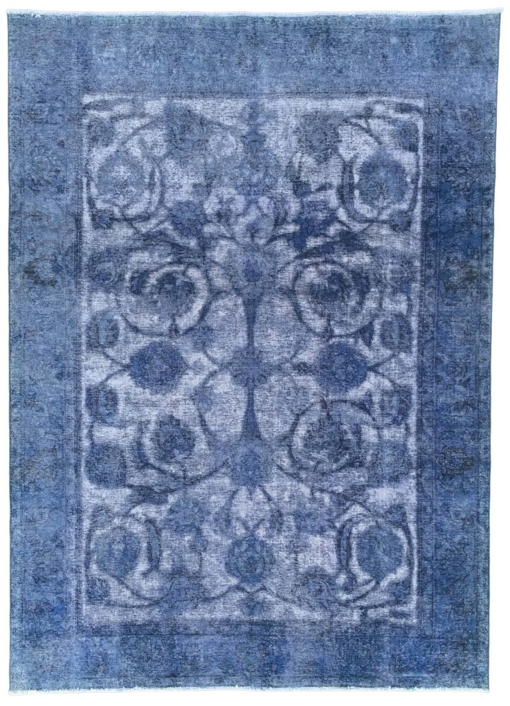 Tabriz Tappeto 340 x 250 Blu (Iran) Annodato A Mano