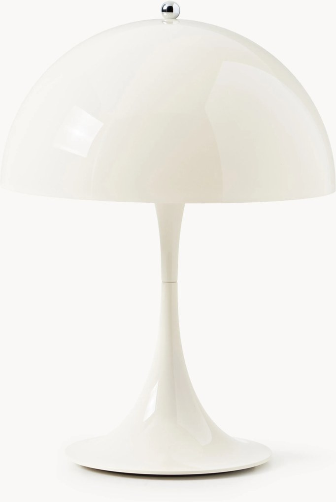 Lampada da tavolo portatile a LED con luce regolabile Panthella 250, Design Verner Panton